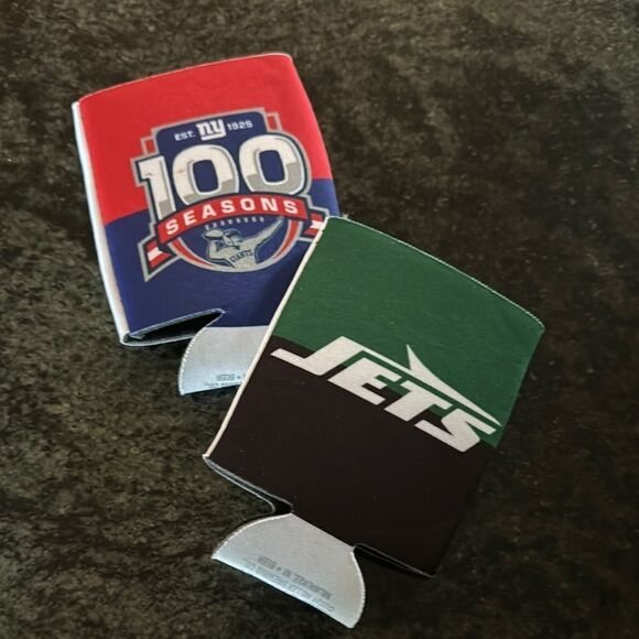 NFL Giants and Jets Can Coolers - Picture 3 of 5